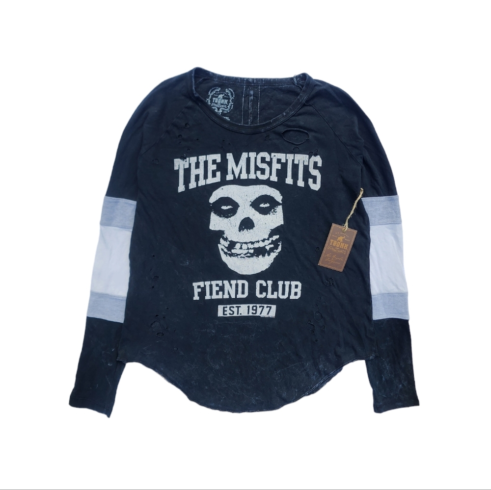 Trunk LTD The Misfits Fiend Club Raglan Tee